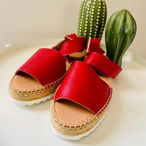 Sussa Red Sandal 26MX / 8US